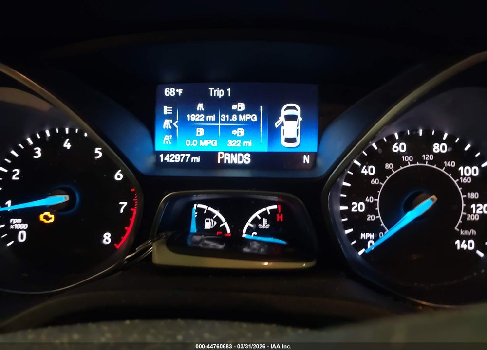 2015 FORD FOCUS TITANIUM VIN: 1FADP3N23FL341365