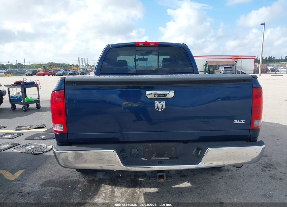 2006 DODGE RAM 1500 SLT VIN: 1D7HA18296S566432