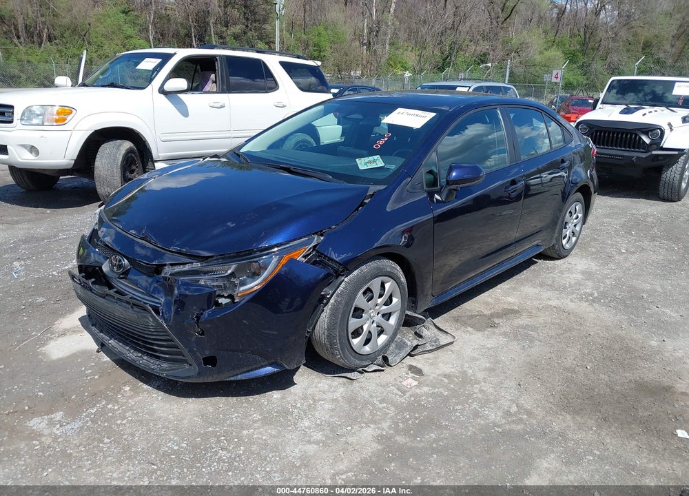 2025 TOYOTA COROLLA LE VIN: 5YFB4MDE4SP293632