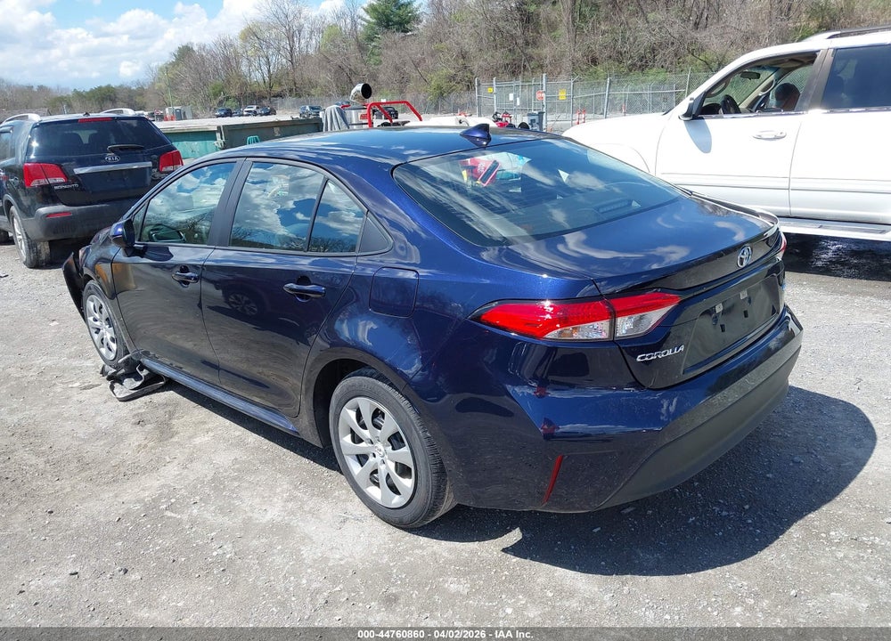 2025 TOYOTA COROLLA LE VIN: 5YFB4MDE4SP293632