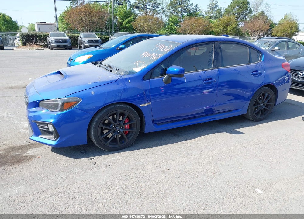 2020 SUBARU WRX PREMIUM VIN: JF1VA1B66L9804402