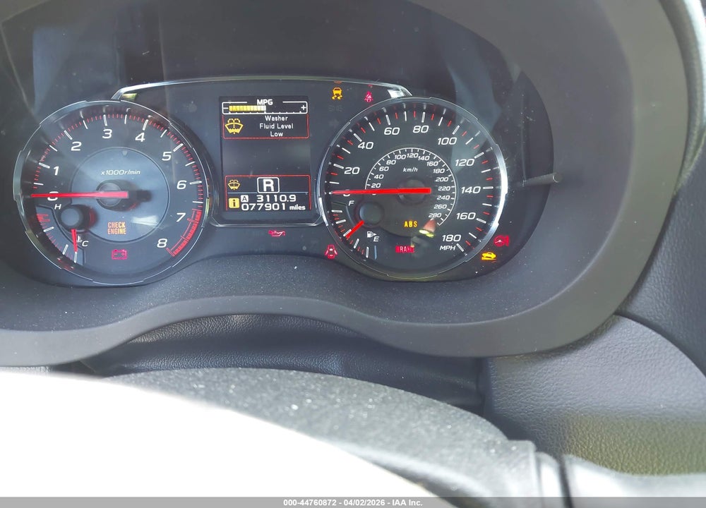 2020 SUBARU WRX PREMIUM VIN: JF1VA1B66L9804402