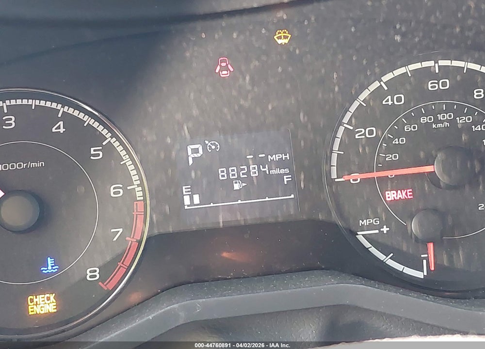 2019 SUBARU CROSSTREK 2.0I PREMIUM VIN: JF2GTACC1KH353127