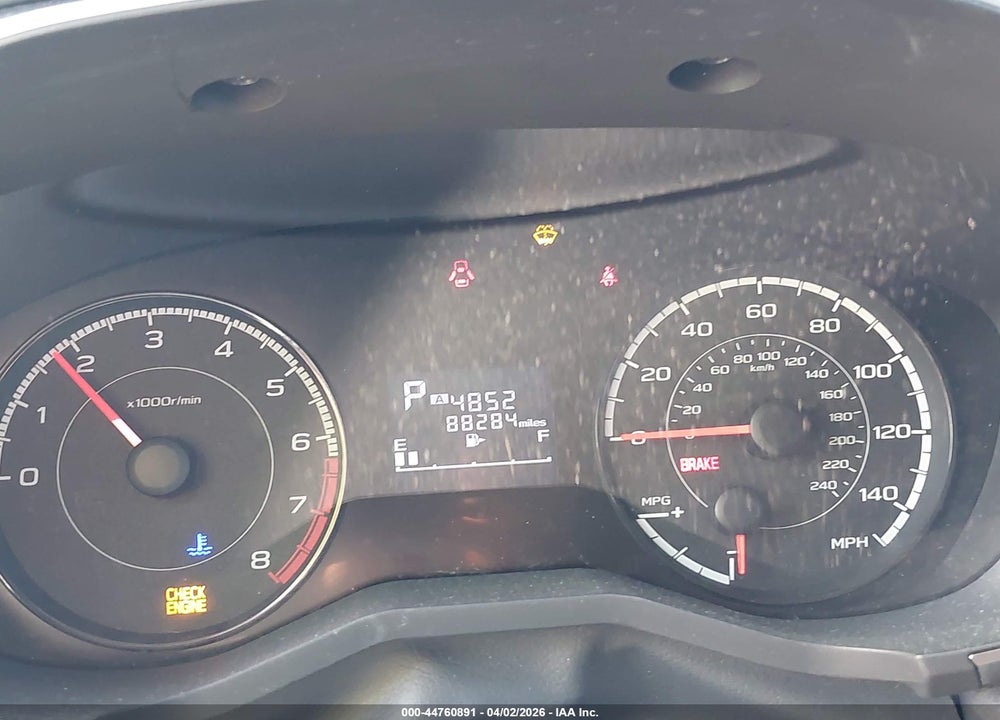 2019 SUBARU CROSSTREK 2.0I PREMIUM VIN: JF2GTACC1KH353127