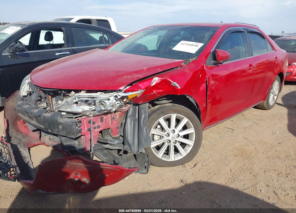 2014 TOYOTA CAMRY XLE VIN: 4T1BF1FK9EU728692