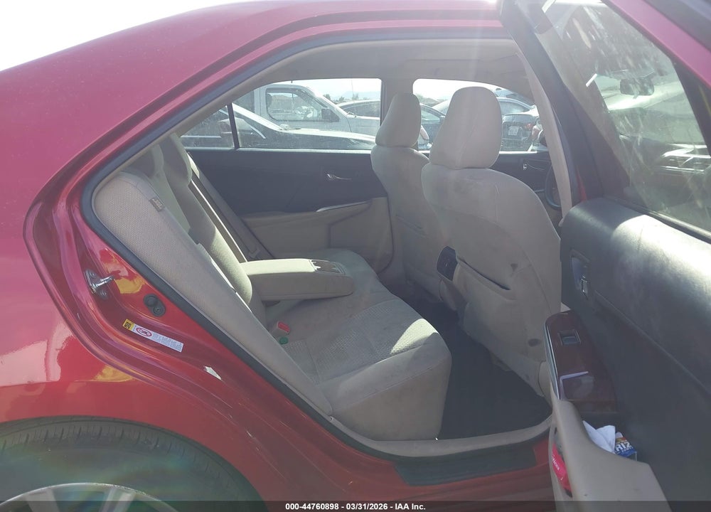 2014 TOYOTA CAMRY XLE VIN: 4T1BF1FK9EU728692