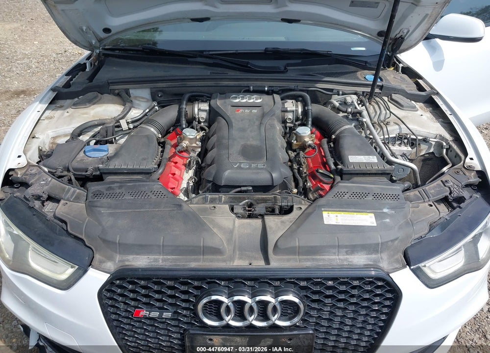 2014 AUDI RS 5 4.2 VIN: WUAC6AFR6EA900283