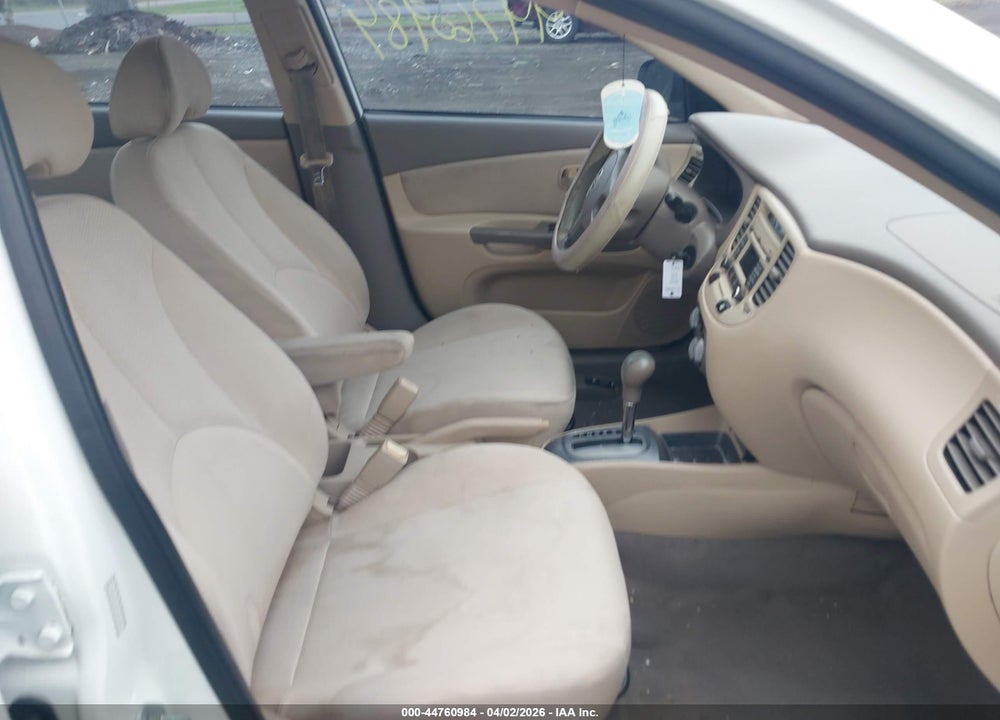 2010 KIA RIO LX VIN: KNADH4A3XA6654459