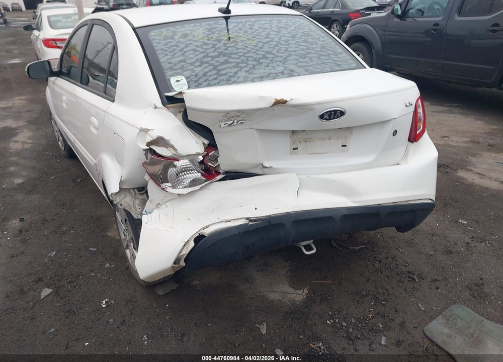 2010 KIA RIO LX VIN: KNADH4A3XA6654459