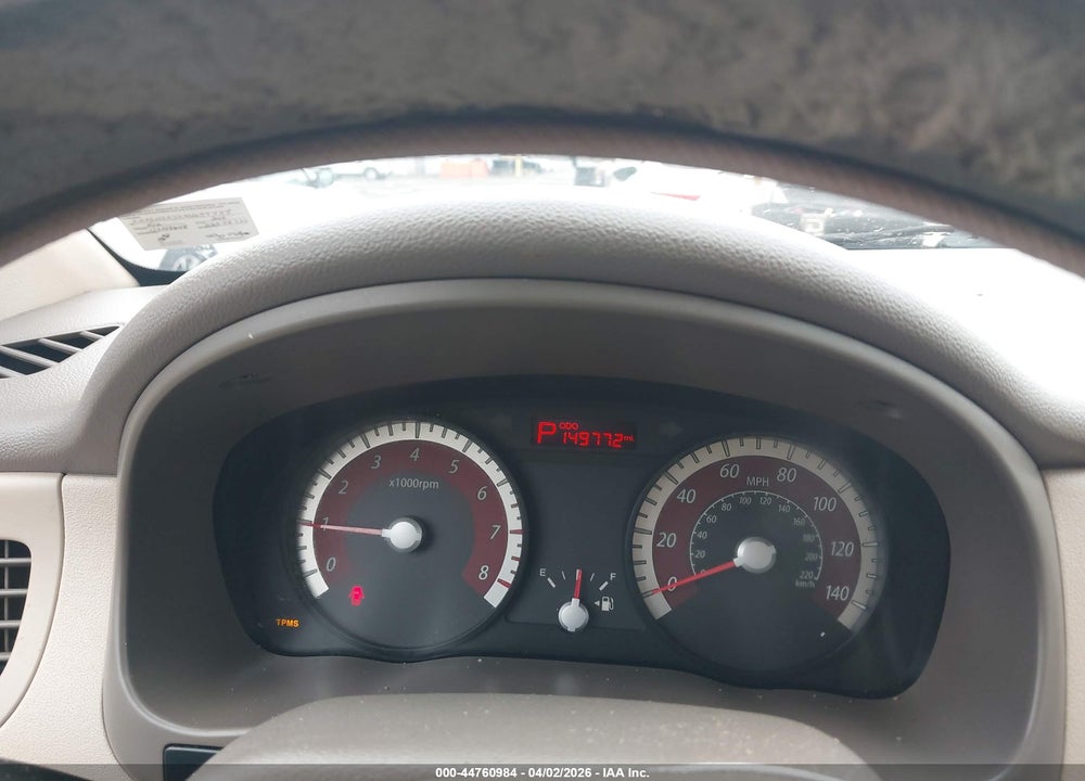 2010 KIA RIO LX VIN: KNADH4A3XA6654459