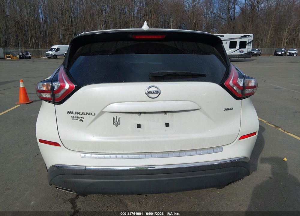 2017 NISSAN MURANO S VIN: 5N1AZ2MH8HN142760