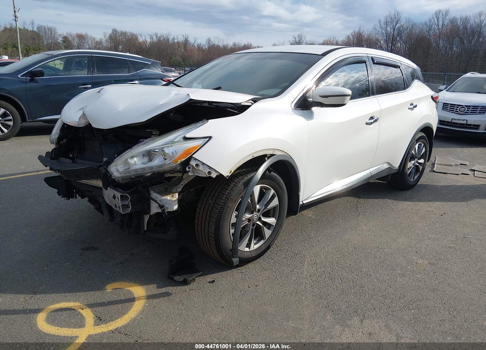 2017 NISSAN MURANO S VIN: 5N1AZ2MH8HN142760
