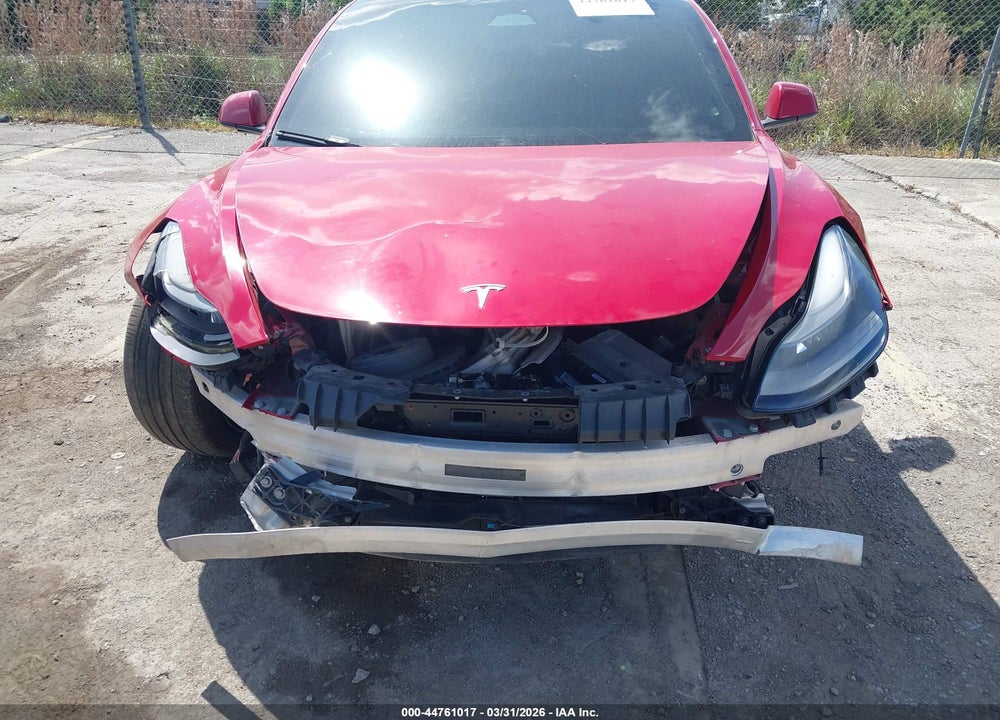 2022 TESLA MODEL 3 LONG RANGE DUAL MOTOR ALL-WHEEL DRIVE VIN: 5YJ3E1EB9NF256550