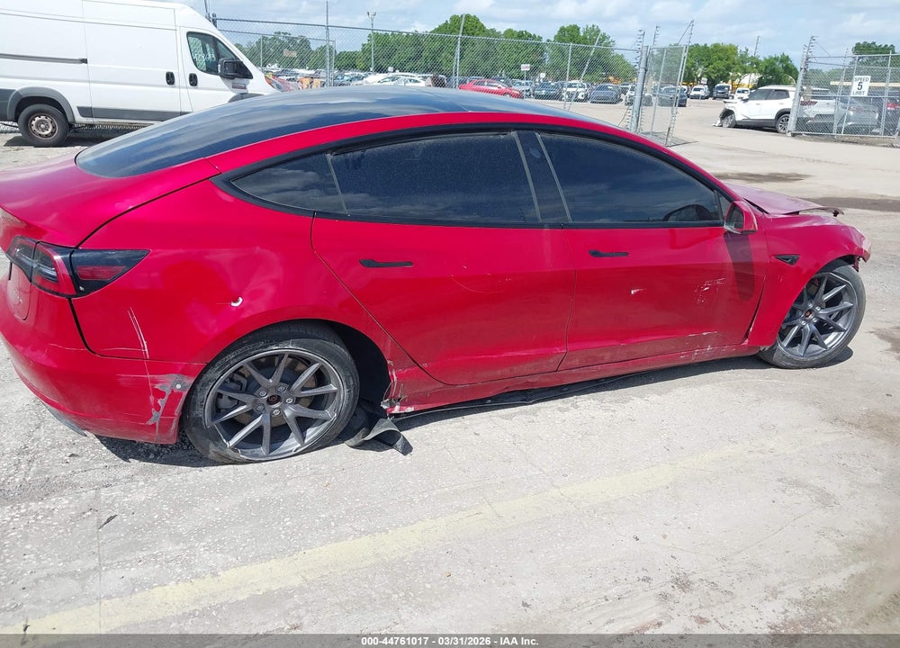 2022 TESLA MODEL 3 LONG RANGE DUAL MOTOR ALL-WHEEL DRIVE VIN: 5YJ3E1EB9NF256550