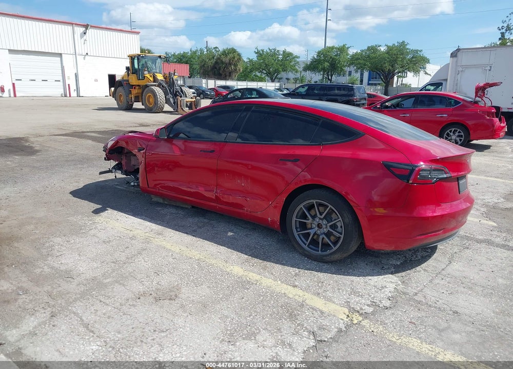 2022 TESLA MODEL 3 LONG RANGE DUAL MOTOR ALL-WHEEL DRIVE VIN: 5YJ3E1EB9NF256550
