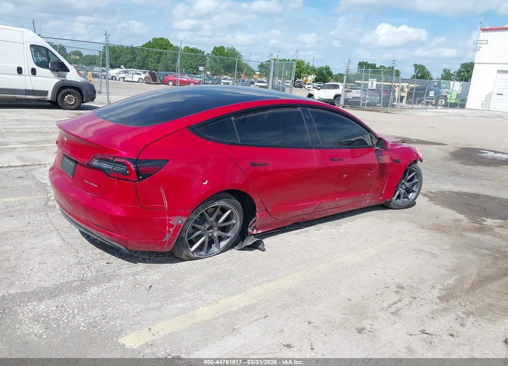 2022 TESLA MODEL 3 LONG RANGE DUAL MOTOR ALL-WHEEL DRIVE VIN: 5YJ3E1EB9NF256550