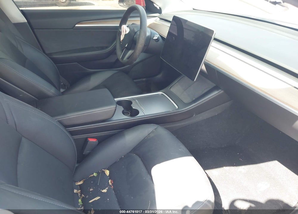 2022 TESLA MODEL 3 LONG RANGE DUAL MOTOR ALL-WHEEL DRIVE VIN: 5YJ3E1EB9NF256550