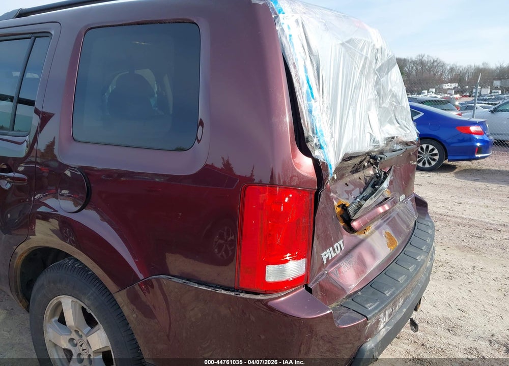 2010 HONDA PILOT EX VIN: 5FNYF4H47AB037629