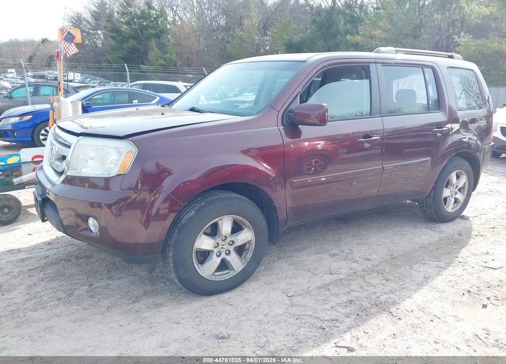 2010 HONDA PILOT EX VIN: 5FNYF4H47AB037629
