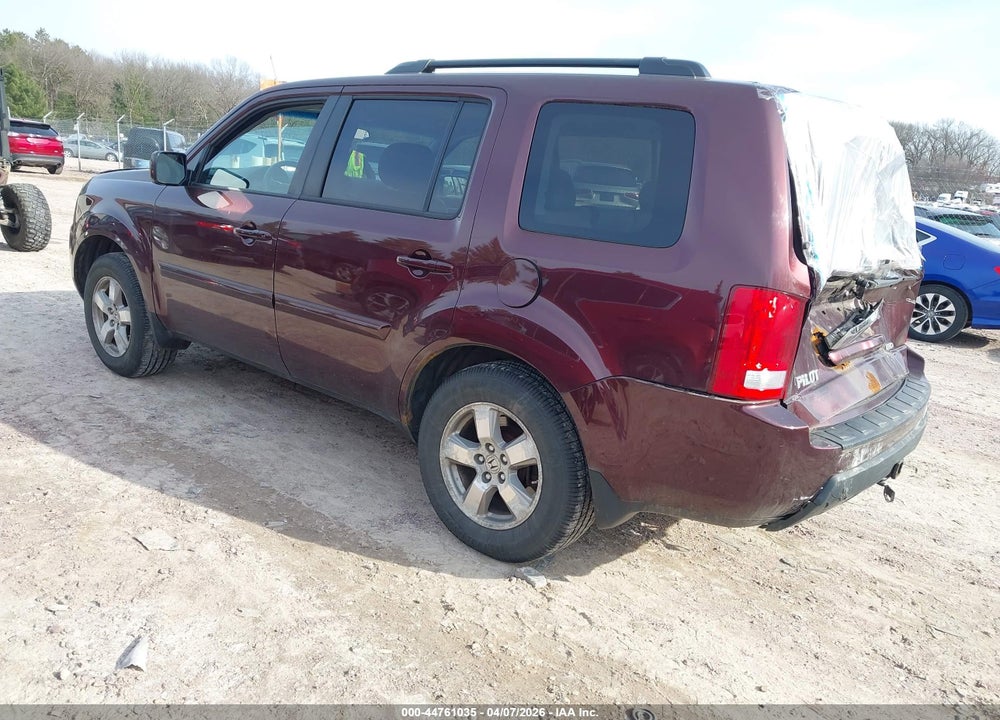 2010 HONDA PILOT EX VIN: 5FNYF4H47AB037629