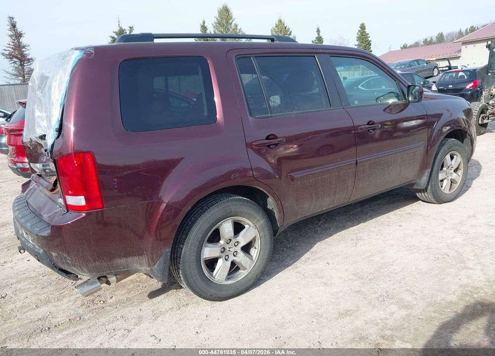 2010 HONDA PILOT EX VIN: 5FNYF4H47AB037629