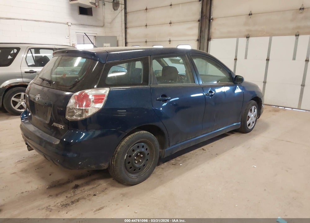 2008 TOYOTA MATRIX XR VIN: 2T1KR32EX8C711330