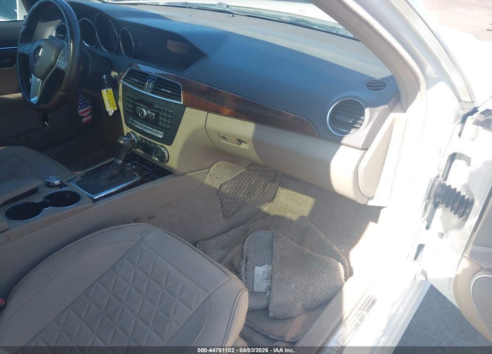 2012 MERCEDES-BENZ C 300 SPORT 4MATIC VIN: WDDGF8BB1CA711866