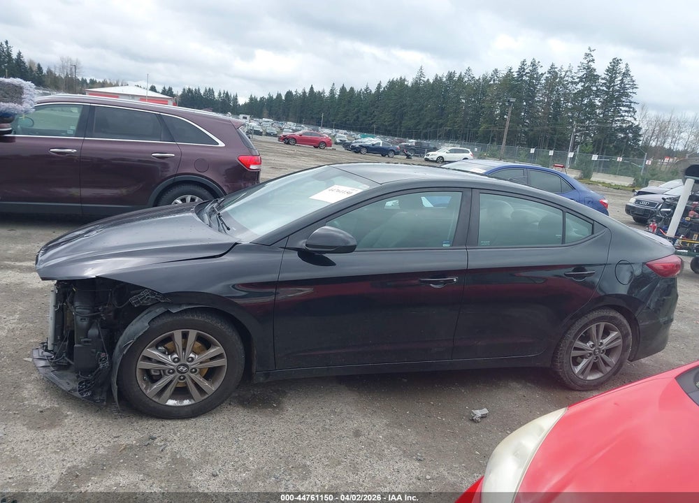 2018 HYUNDAI ELANTRA SEL VIN: KMHD84LF6JU467186