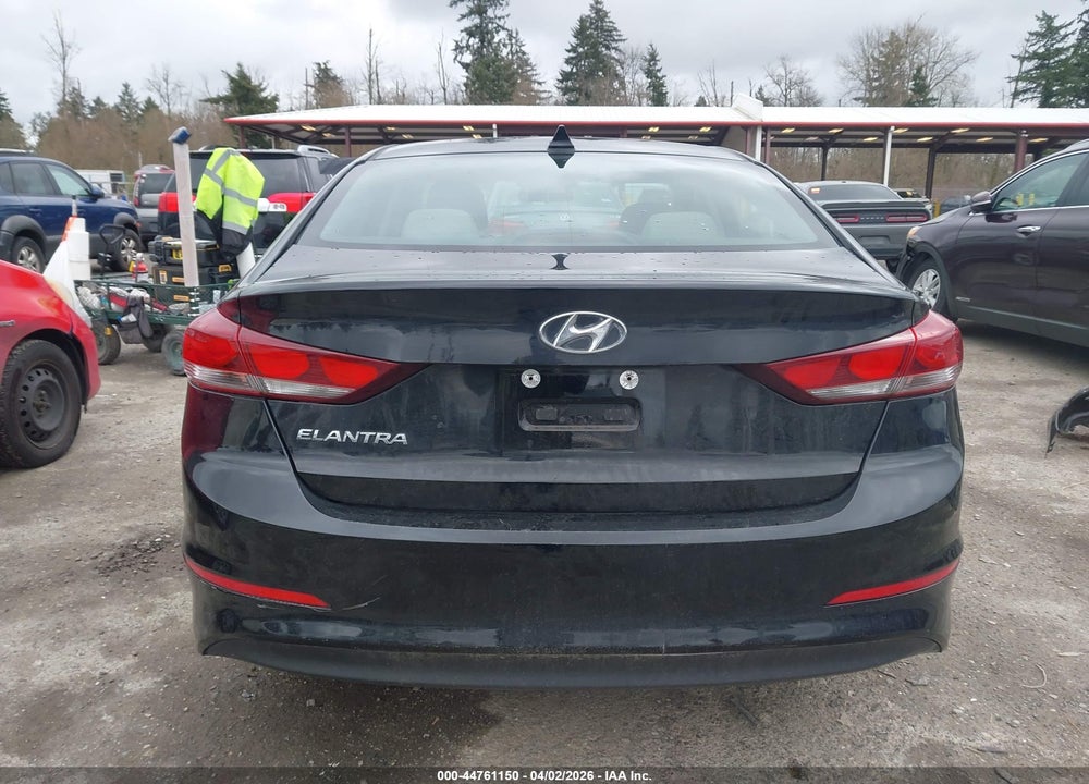 2018 HYUNDAI ELANTRA SEL VIN: KMHD84LF6JU467186