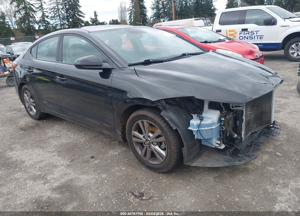 2018 HYUNDAI ELANTRA SEL VIN: KMHD84LF6JU467186