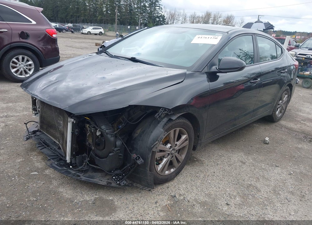 2018 HYUNDAI ELANTRA SEL VIN: KMHD84LF6JU467186