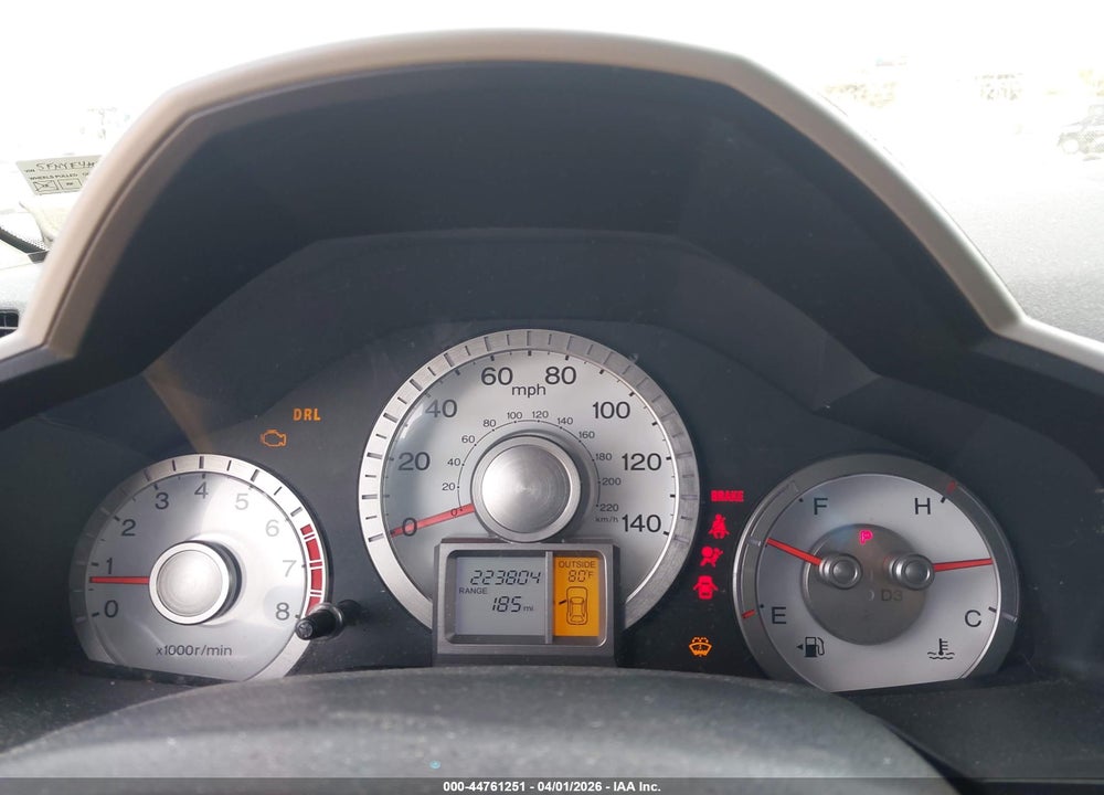 2011 HONDA PILOT EX-L VIN: 5FNYF4H56BB022212
