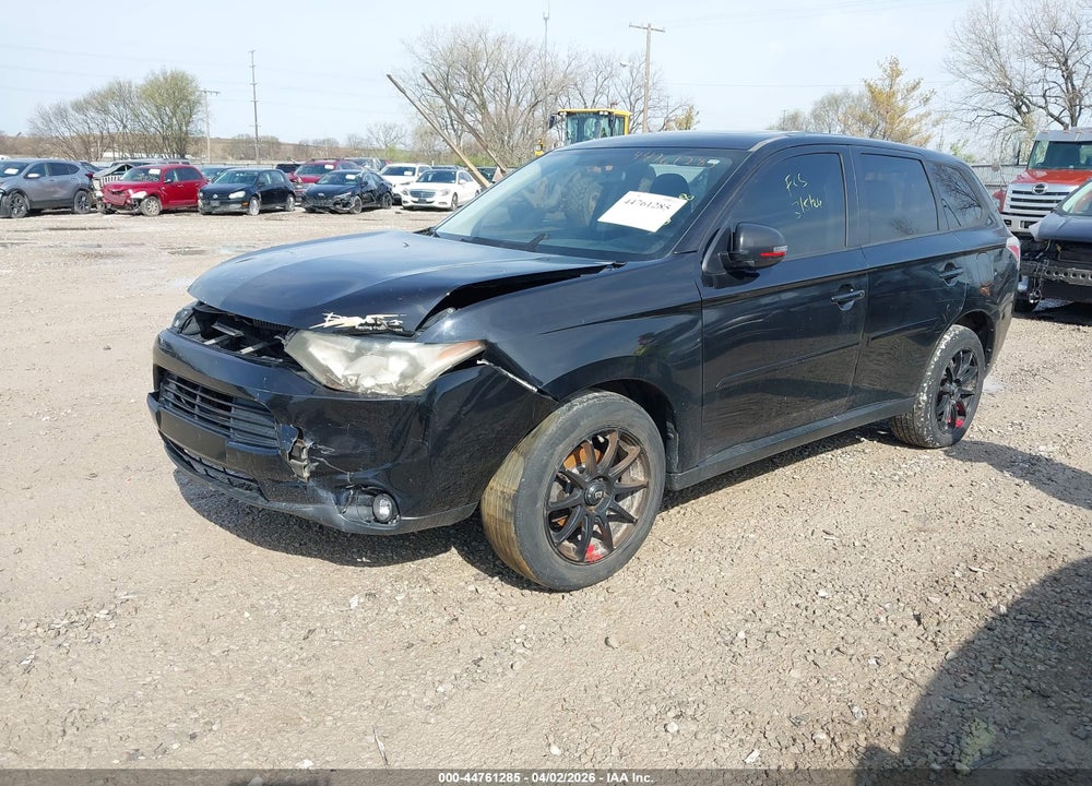 2014 MITSUBISHI OUTLANDER SE VIN: JA4AZ3A39EZ016568
