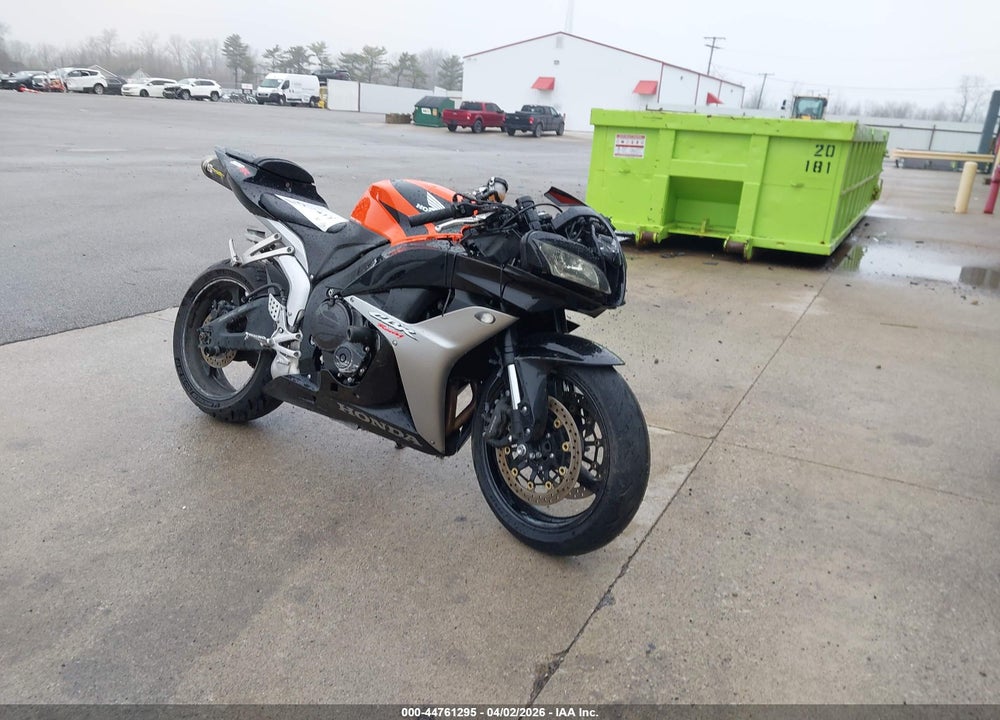 2008 HONDA CBR600 RR VIN: JH2PC40088M102476