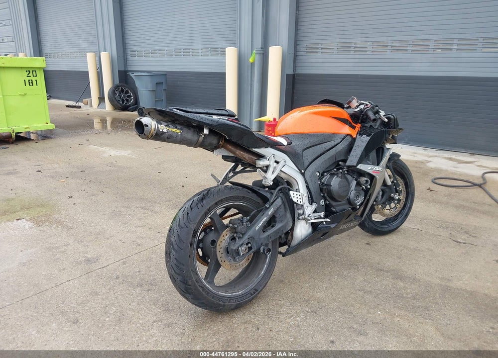 2008 HONDA CBR600 RR VIN: JH2PC40088M102476