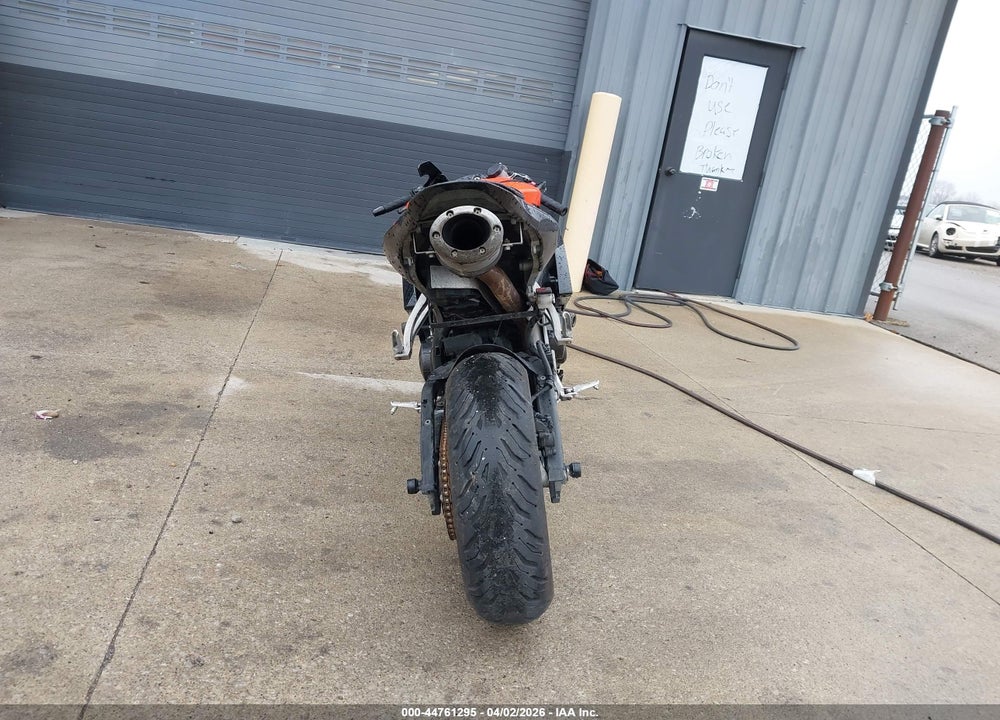 2008 HONDA CBR600 RR VIN: JH2PC40088M102476