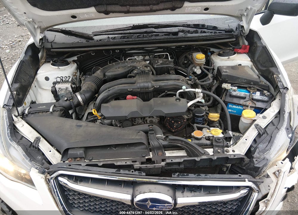 2015 SUBARU IMPREZA 2.0I VIN: JF1GJAA67FH005829