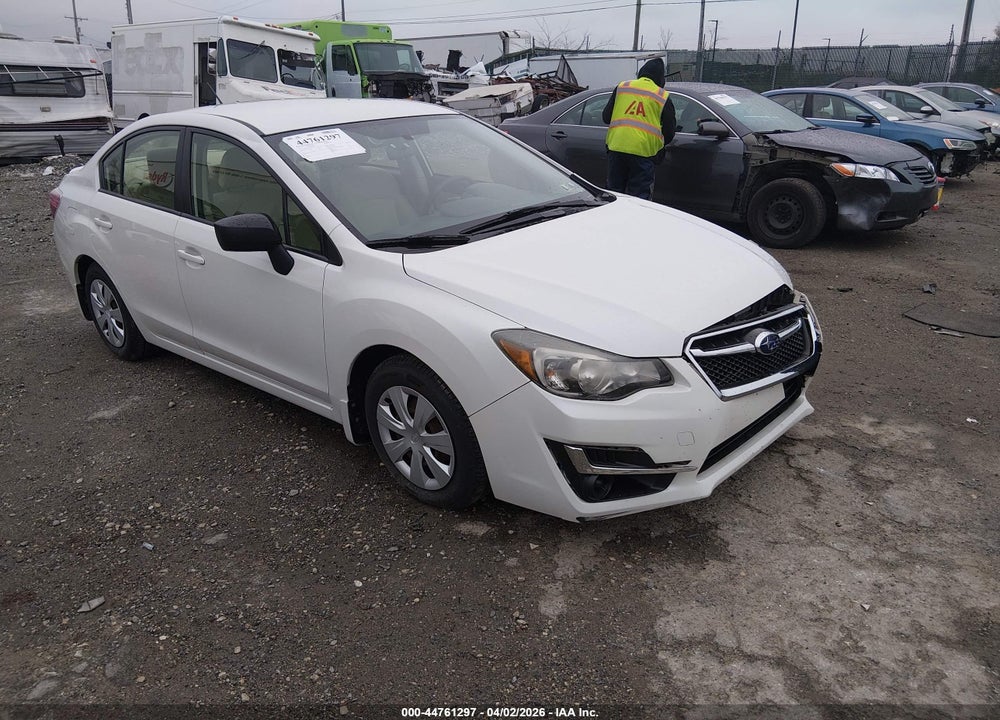 2015 SUBARU IMPREZA 2.0I VIN: JF1GJAA67FH005829