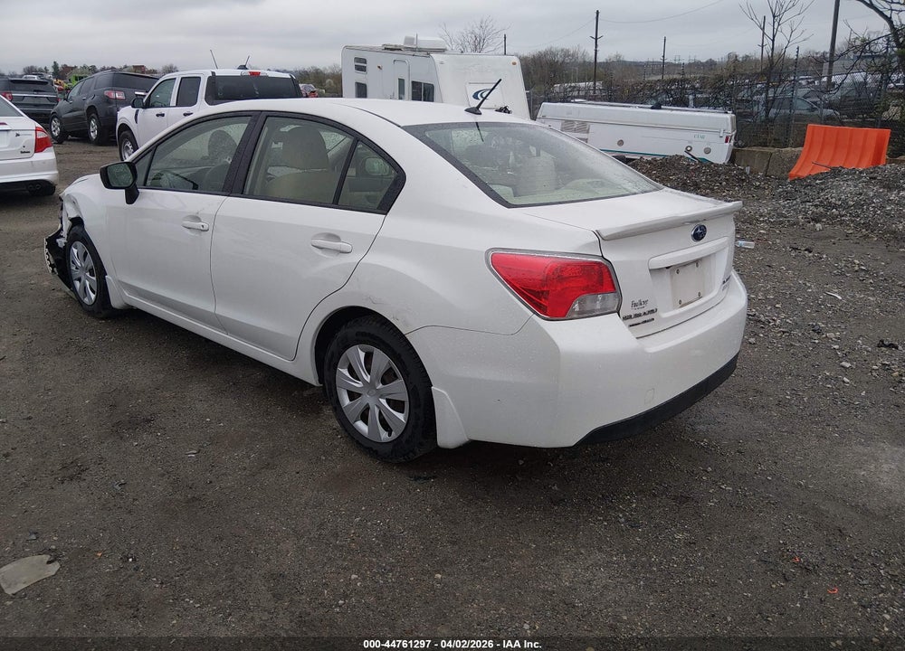 2015 SUBARU IMPREZA 2.0I VIN: JF1GJAA67FH005829
