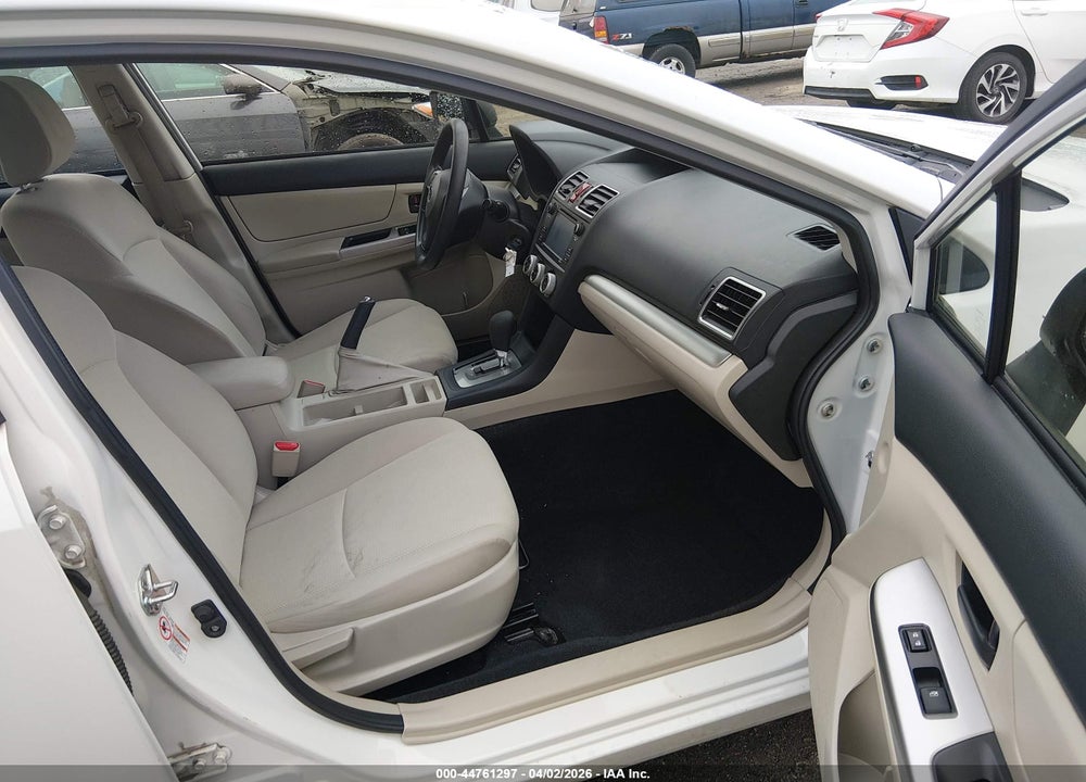 2015 SUBARU IMPREZA 2.0I VIN: JF1GJAA67FH005829