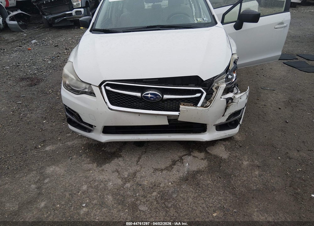 2015 SUBARU IMPREZA 2.0I VIN: JF1GJAA67FH005829