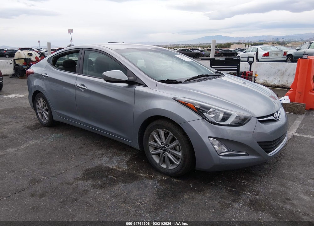 2015 HYUNDAI ELANTRA SE VIN: 5NPDH4AE3FH594543