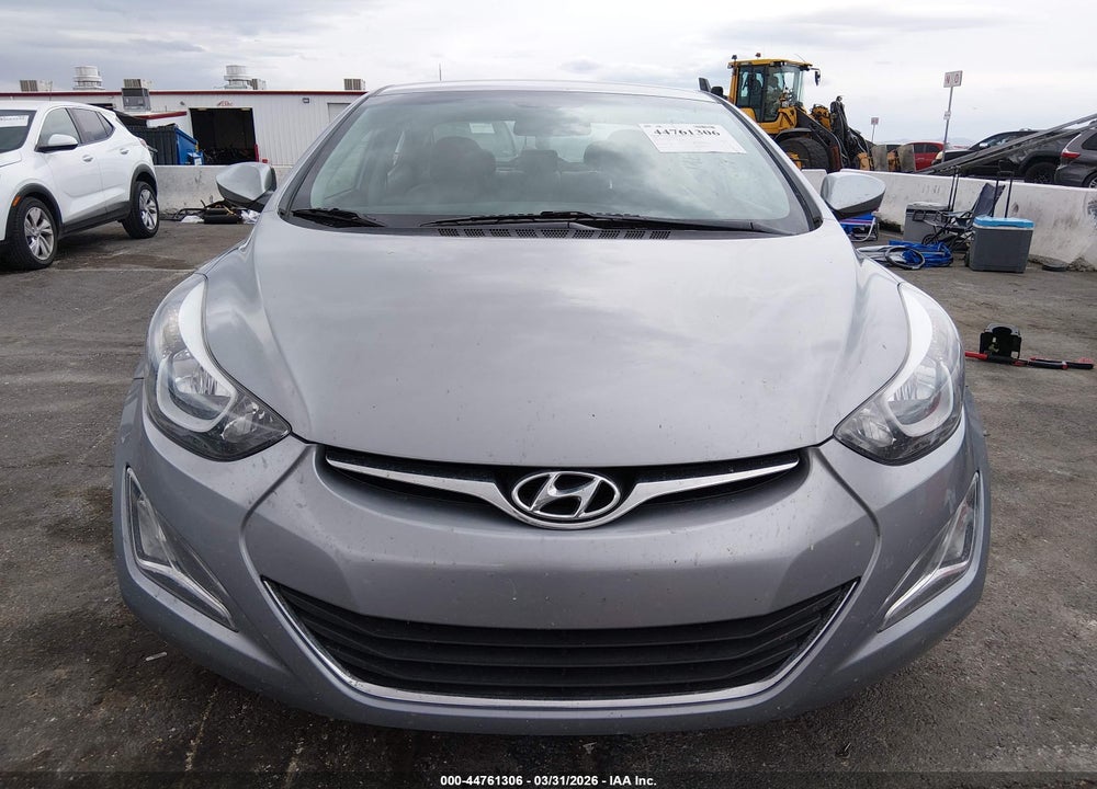 2015 HYUNDAI ELANTRA SE VIN: 5NPDH4AE3FH594543