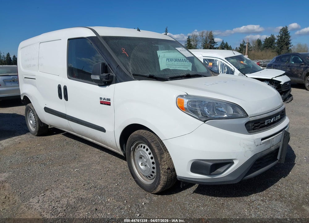 2022 RAM PROMASTER CITY CARGO VAN VIN: ZFBHRFAB1N6W67419