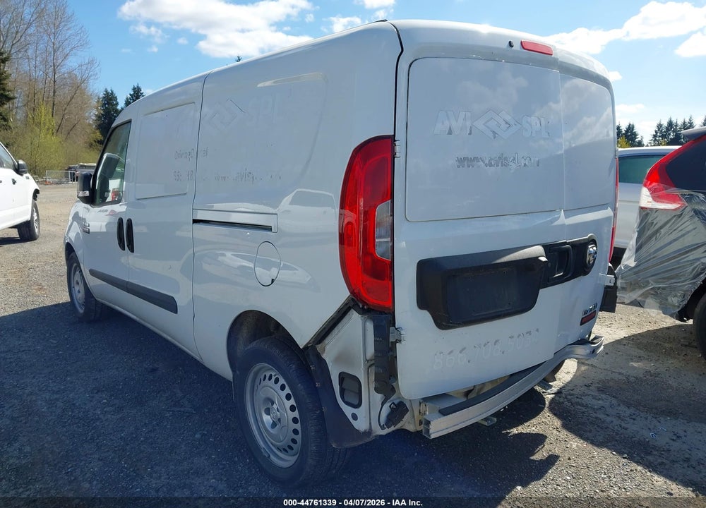 2022 RAM PROMASTER CITY CARGO VAN VIN: ZFBHRFAB1N6W67419