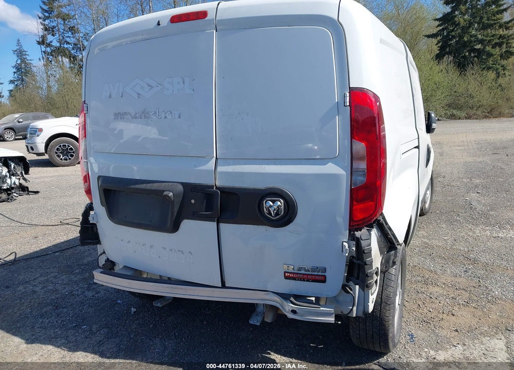 2022 RAM PROMASTER CITY CARGO VAN VIN: ZFBHRFAB1N6W67419