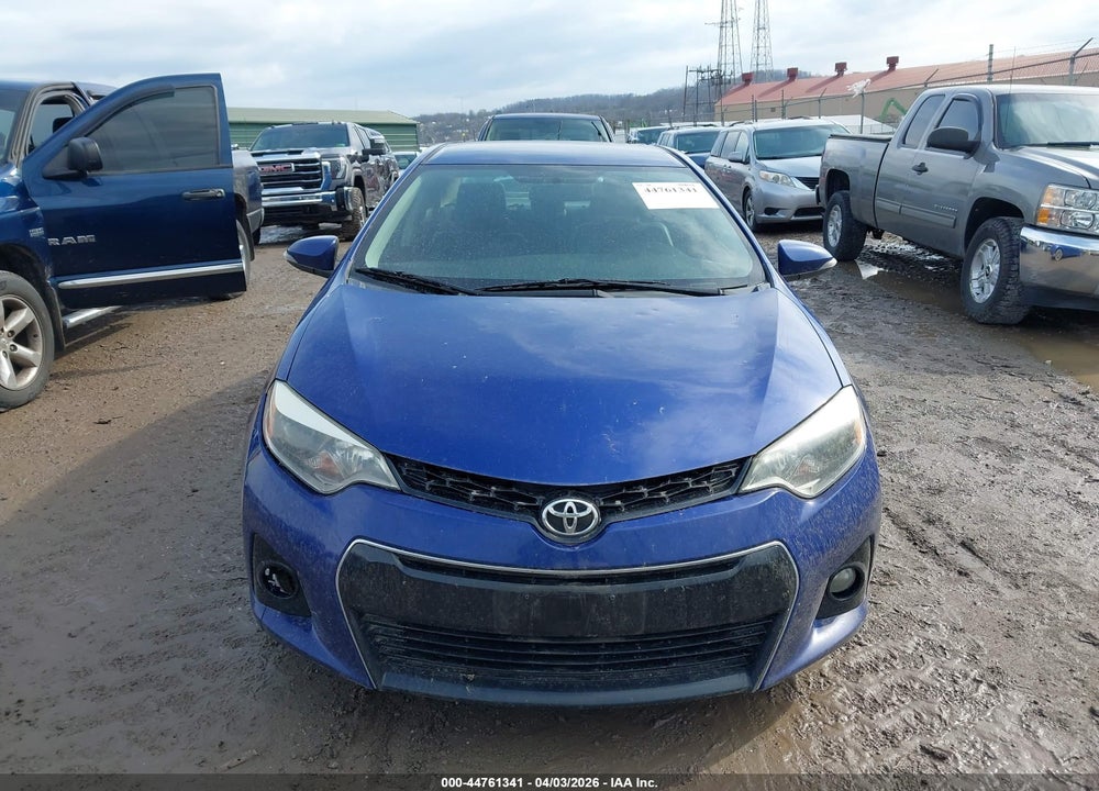 2014 TOYOTA COROLLA S PLUS VIN: 2T1BURHEXEC119169