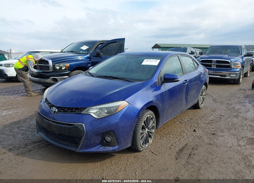 2014 TOYOTA COROLLA S PLUS VIN: 2T1BURHEXEC119169