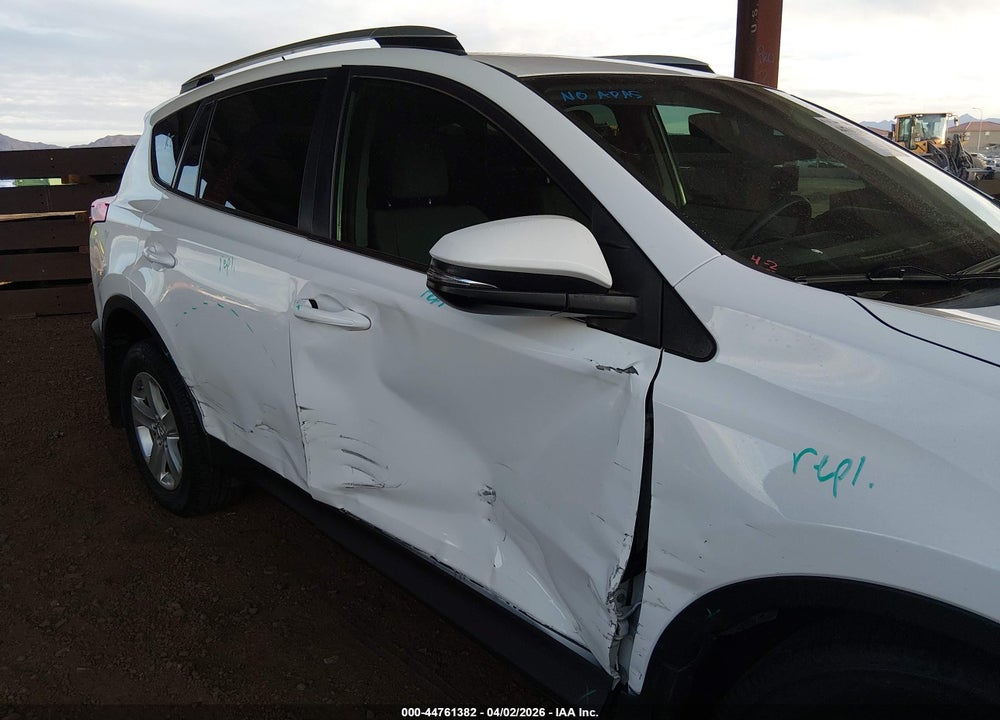 2013 TOYOTA RAV4 XLE VIN: 2T3WFREV0DW007369