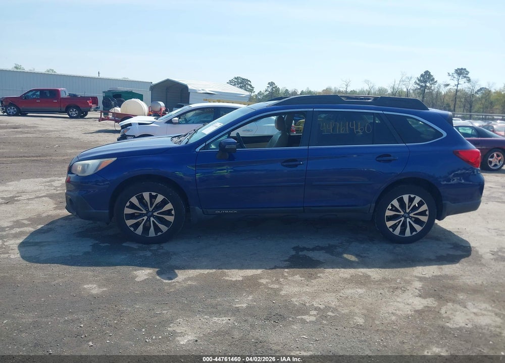 2016 SUBARU OUTBACK 2.5I LIMITED VIN: 4S4BSANC5G3201506